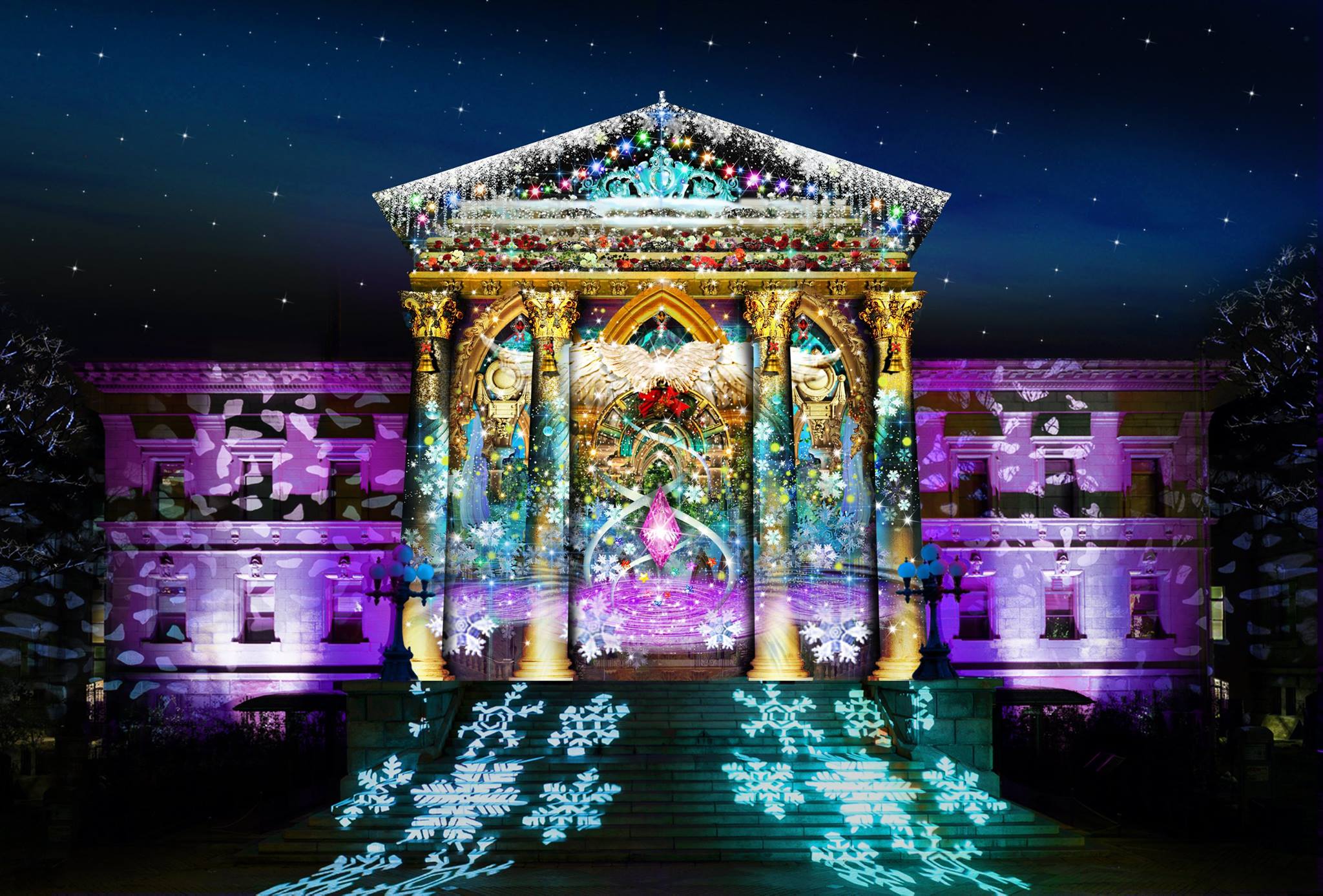 [期間限定] 大阪・光の饗宴：聖誕必睇燈飾匯演 + 3D投影表演