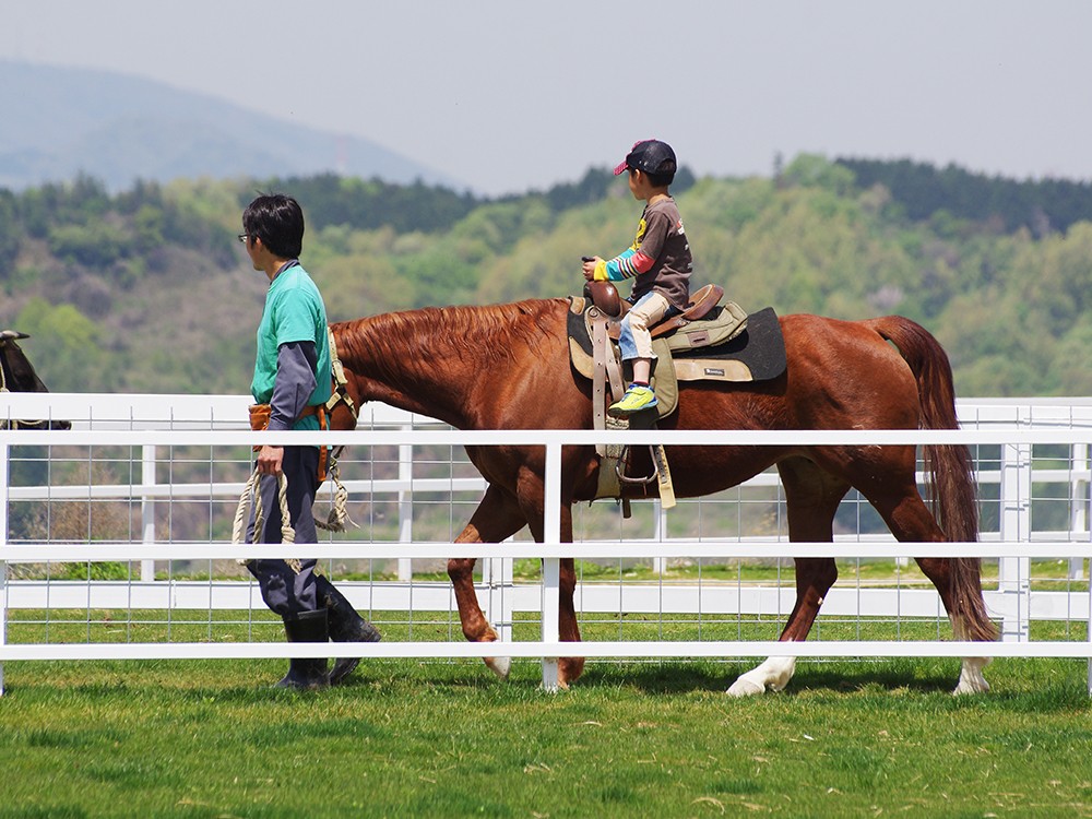 大阪親子 世界牧場 騎馬體驗