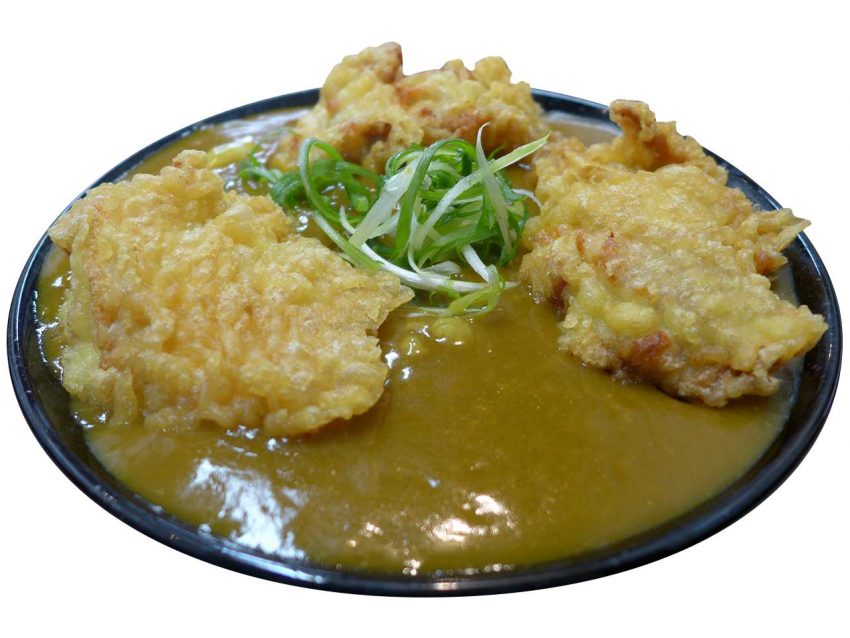 雞天婦羅咖喱烏冬(鶏天カレーうどん)(851円)