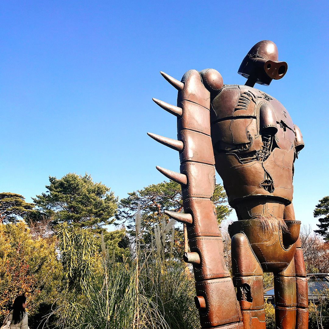 東京三鷹之森吉卜力美術館 天空之城機器人