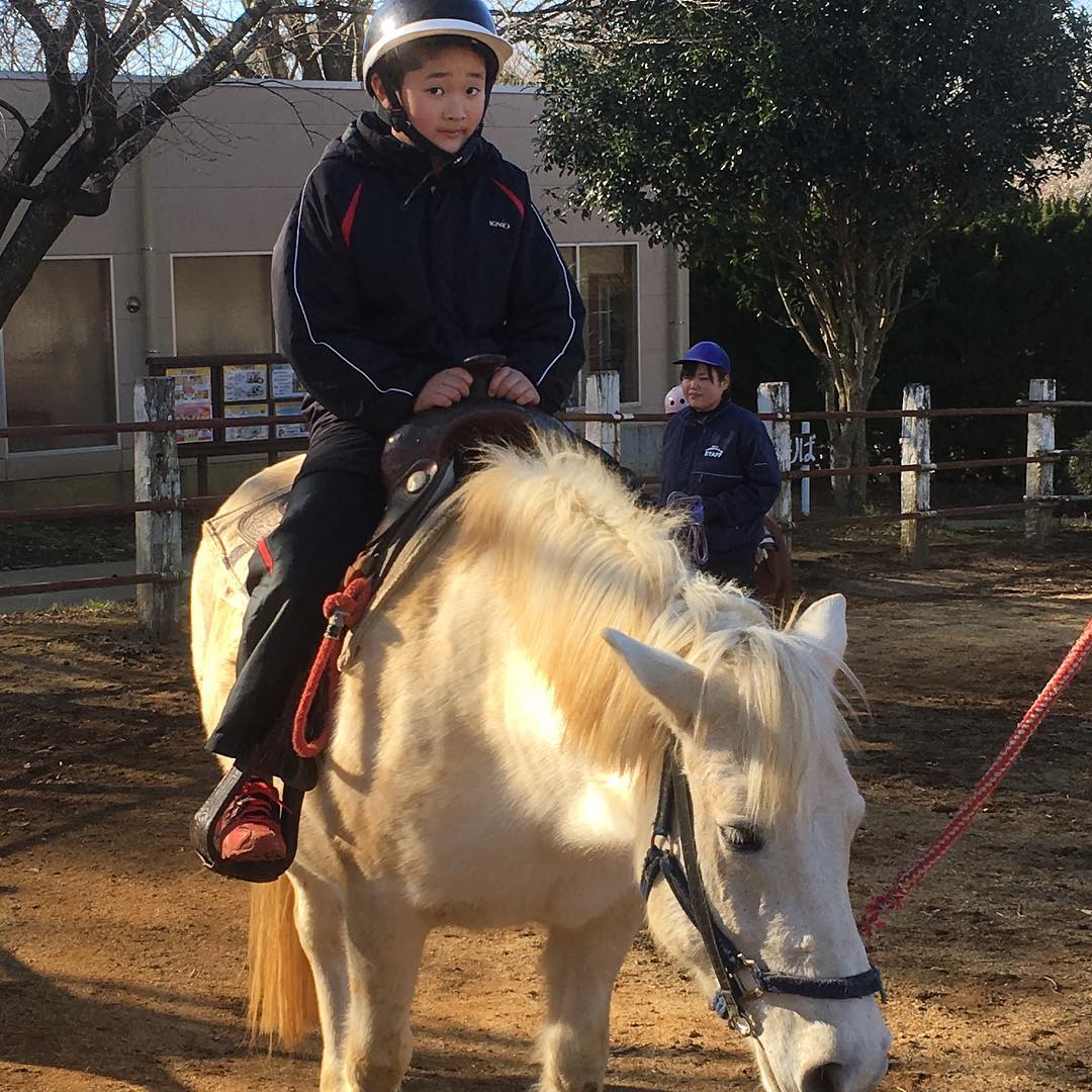東京親子遊景點成田夢牧場：騎馬體驗