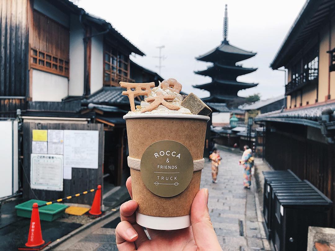 到八阪塔打卡！京都風抹茶X咖啡@ ROCCA & FRIENDS TRUCK