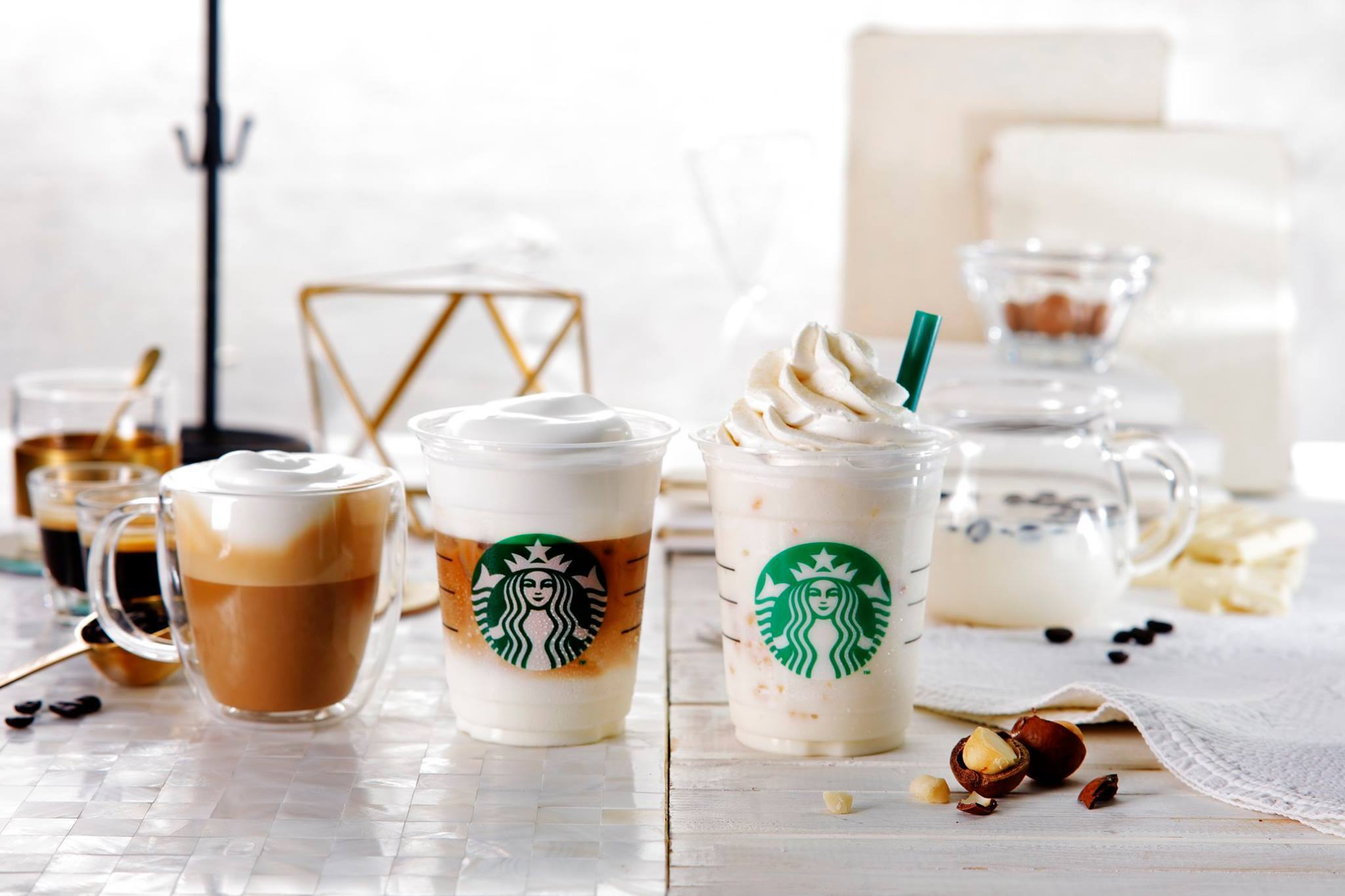 期間限定！日本 Starbucks「白咖啡系列」新登場！