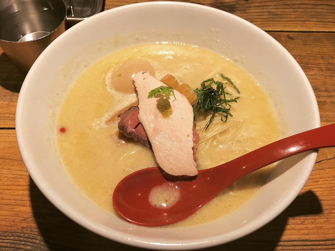 東京必食！新宿美食地圖(拉麵篇)麵屋 翔 - 雞白湯拉麵