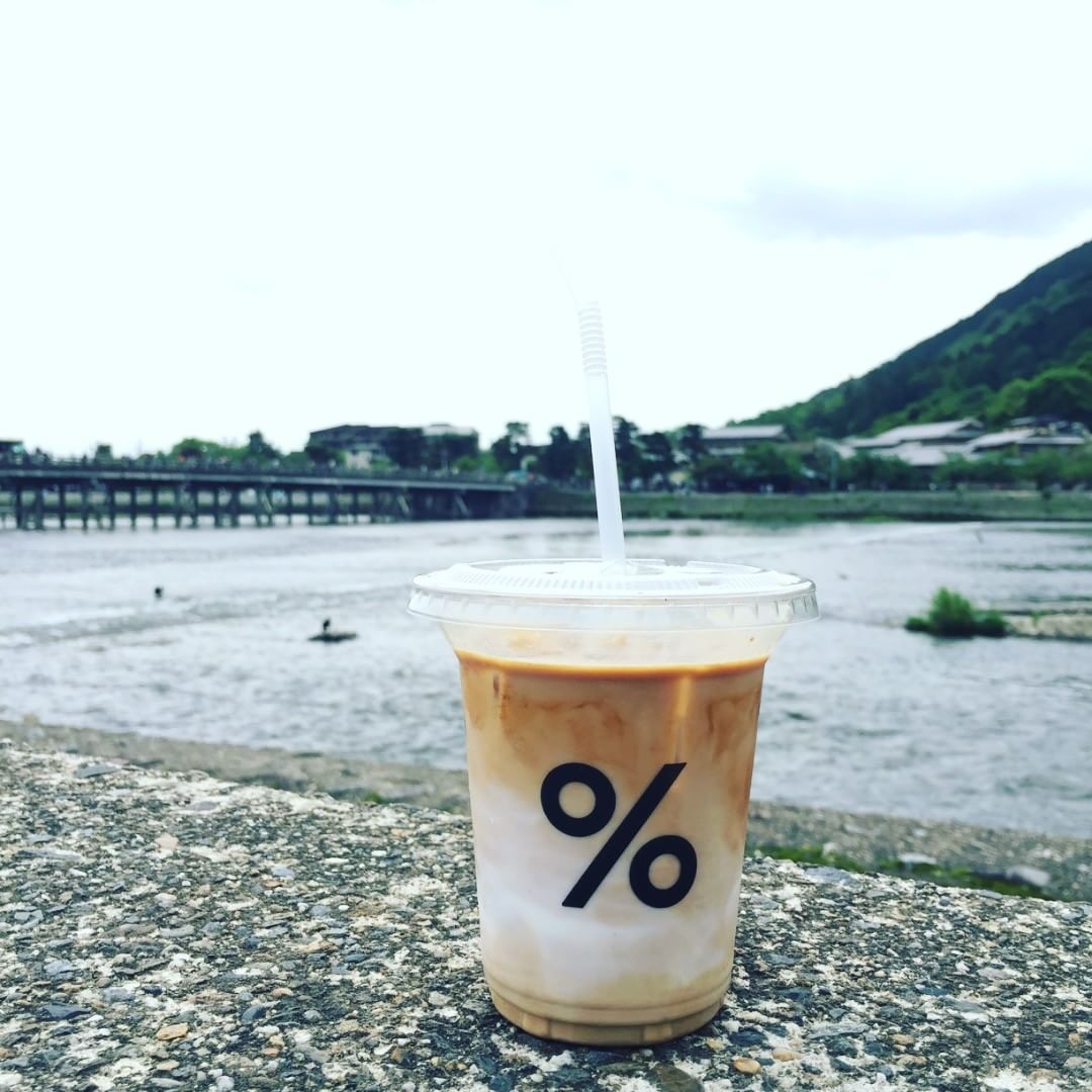% Arabica 咖啡 渡月橋 嵐山