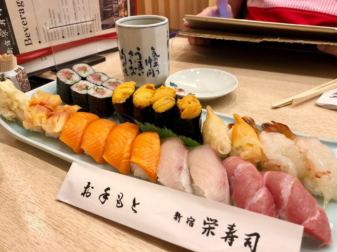東京必食！新宿美食地圖﹝壽司篇﹞栄寿司