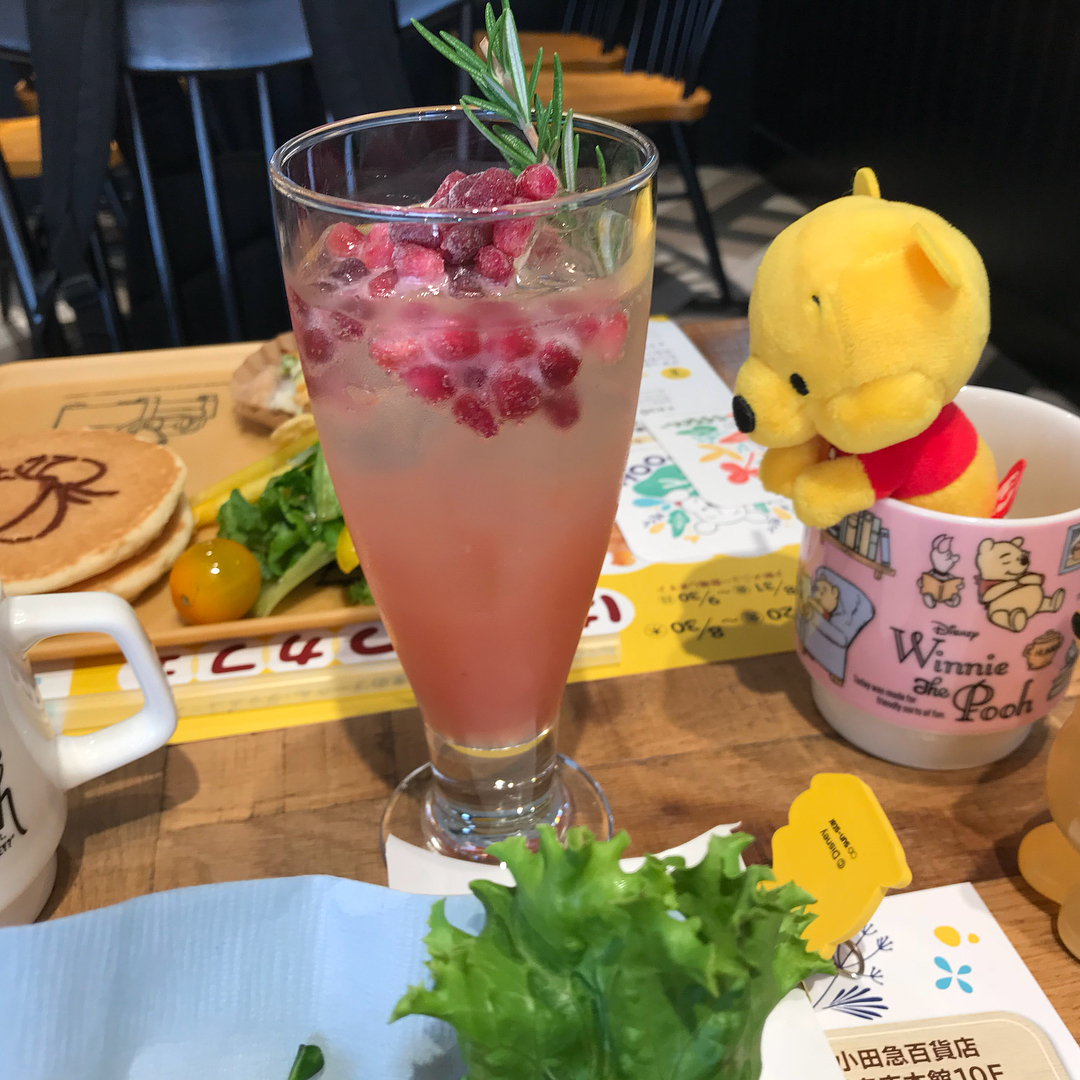 期間限定！小熊維尼CAFÉ「蜂蜜咖啡店」@新宿