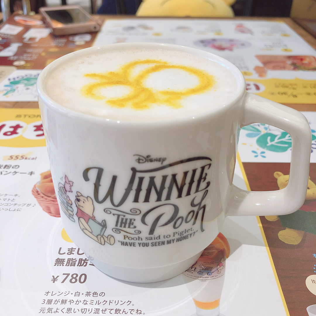 期間限定！小熊維尼CAFÉ「蜂蜜咖啡店」@新宿