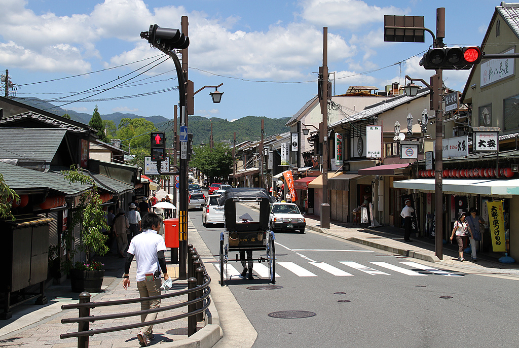 京都一日遊 嵐山 嵐山商店街