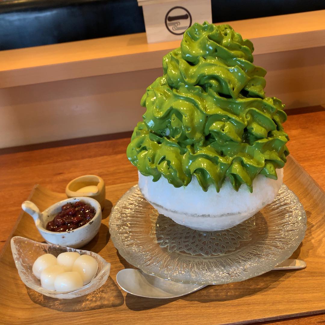 京都必食 抹茶甜品 清水一芳園 抹茶刨冰