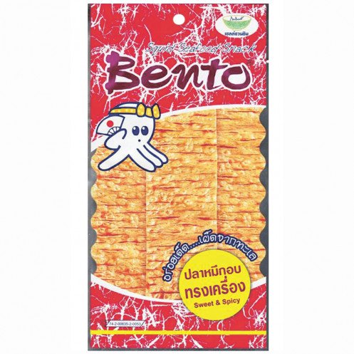 Bento魷魚片  BENTO CRISPY SQUID SWEET&SPICY FLAVOR 泰國限定 BIG C必買