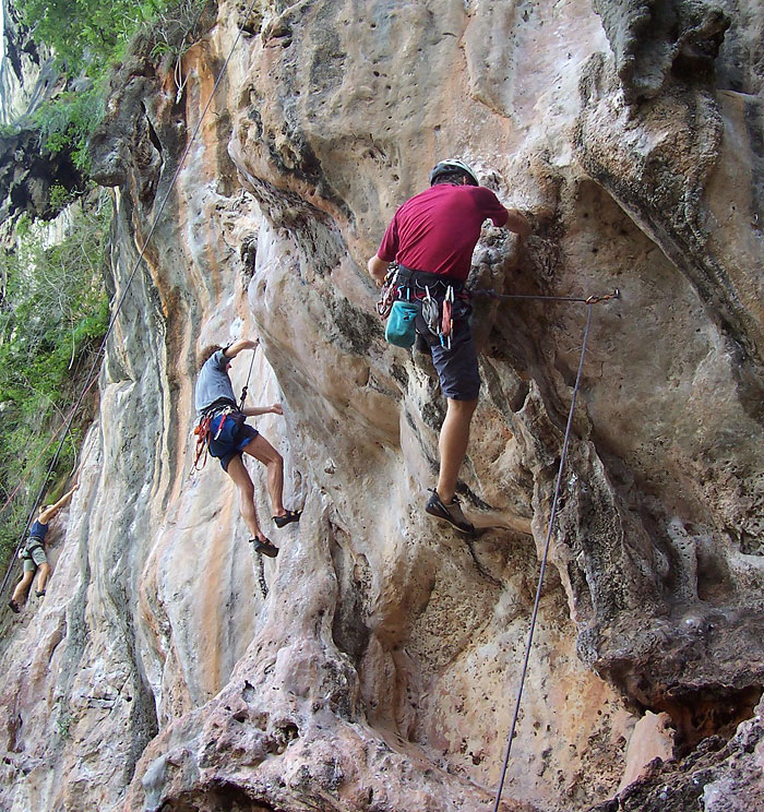 喀比必去 喀比景點 喀比體驗 Krabi rock climbing
