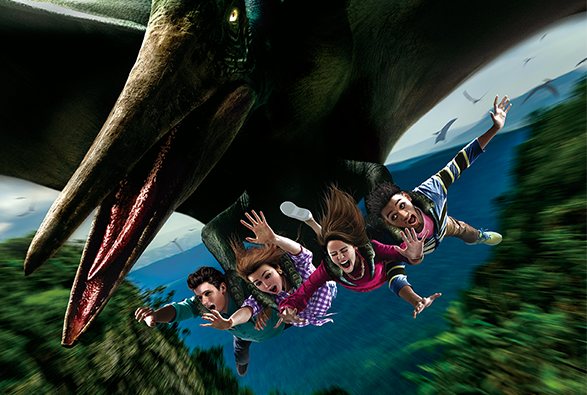 侏儸紀公園 Jurassic Park 飛天翼龍 The Flying Dinosaur 大阪環球影城遊戲 usj遊戲