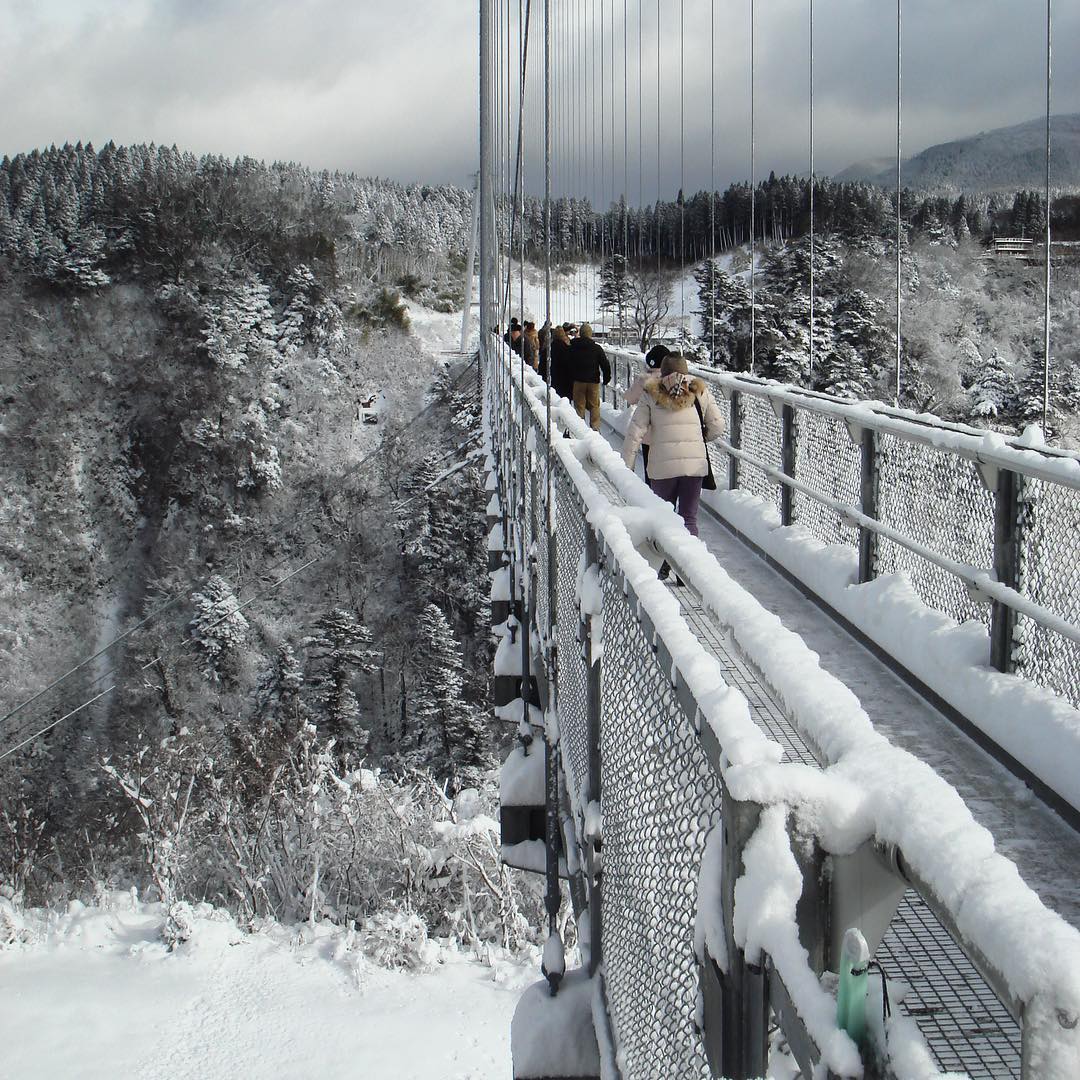 九重”夢”大吊橋　Kokonoe “Yume” Otsurihashi 九州秘境 九州景點 九州必去 九州自由行 九州自駕遊