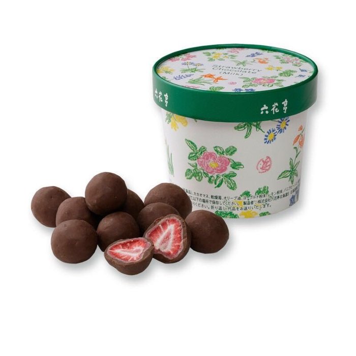 北海道限定 北海道手信 六花亭 草莓巧克力