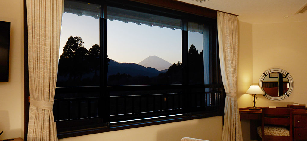 東京溫泉酒店箱根小田急山之飯店可以看到富士山