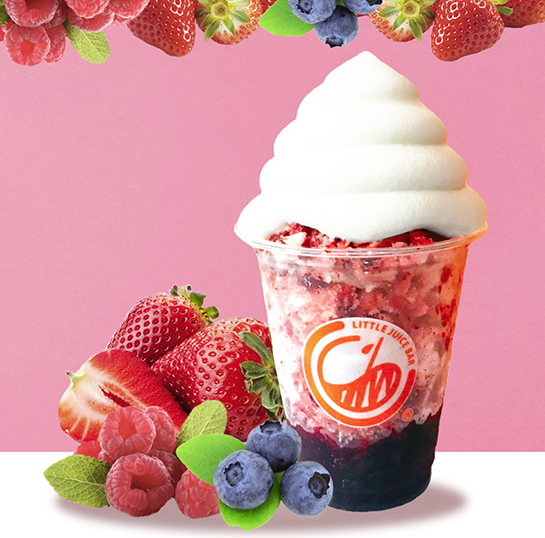 2019東京滿腹博覽會（まんパク）札幌Little Juice Bar（札幌リトルジュースバー）冷凍草莓蓉奶油刨冰（いちごけずり）
