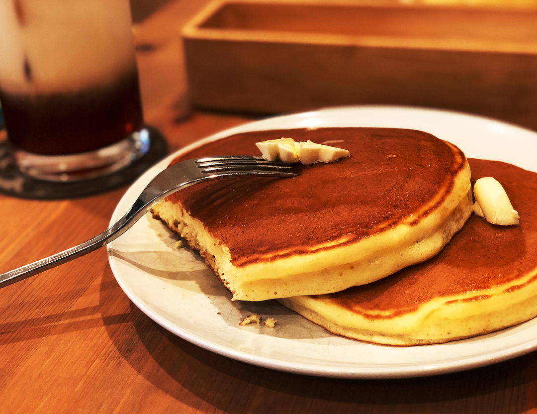 京都車站早餐：ヒイヅルcafe(HIIDURU Cafe)鬆餅