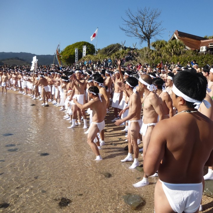 青島神社「裸祭（裸男祭）」｜南九州行程 南九州景點 宮崎景點 青島景點