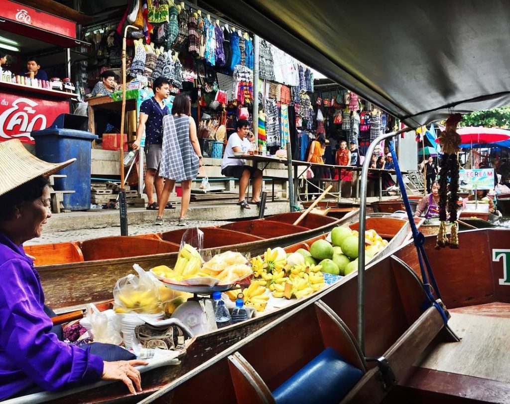 一個人遊曼谷行程推介騎單車遊邦喀造，再騎到邦南彭水上市集 bang nam phueng floating market