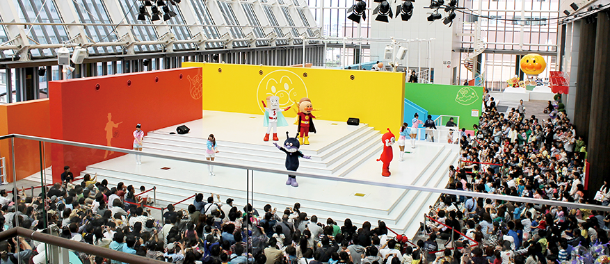 福岡麵包超人兒童博物館​​每天都會有麵包超人刻場上演，記得先查好表演時間表不要錯過精彩演出！