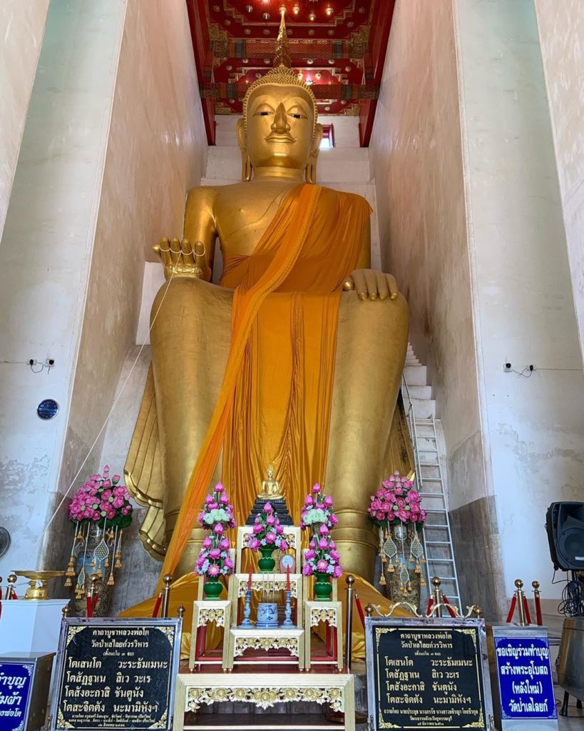 泰國自由行 素攀武里府 (Suphan Buri)​​ 巴列萊寺（Wat Pa Lelai Worawihan）