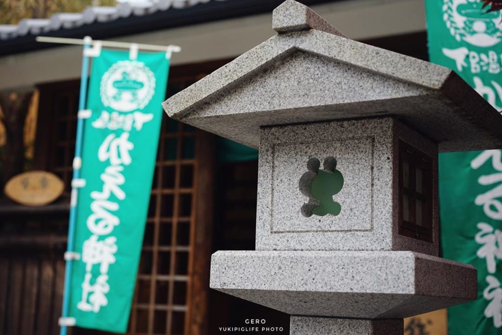 下呂溫泉景點 加惠瑠神社 青蛙神社