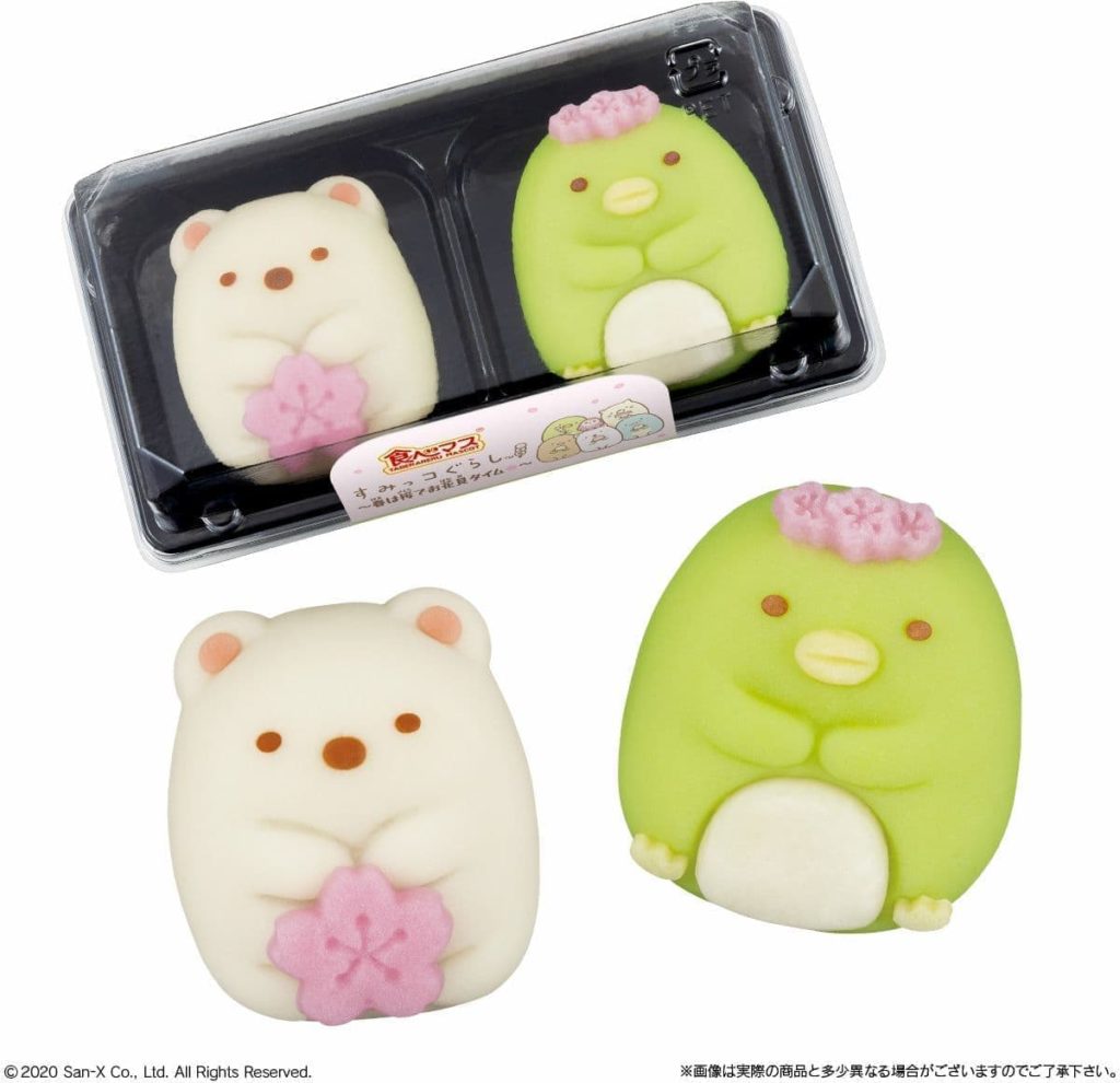 日本便利店 角落生物 日本FamilyMart 和菓子 食べマス 白熊 企鵝