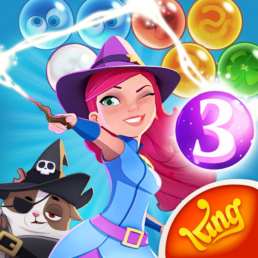 手遊推薦 手遊推介 手機遊戲 手機game 遊戲app 泡泡魔女傳奇3 Bubble Witch 3 Saga 無限心心