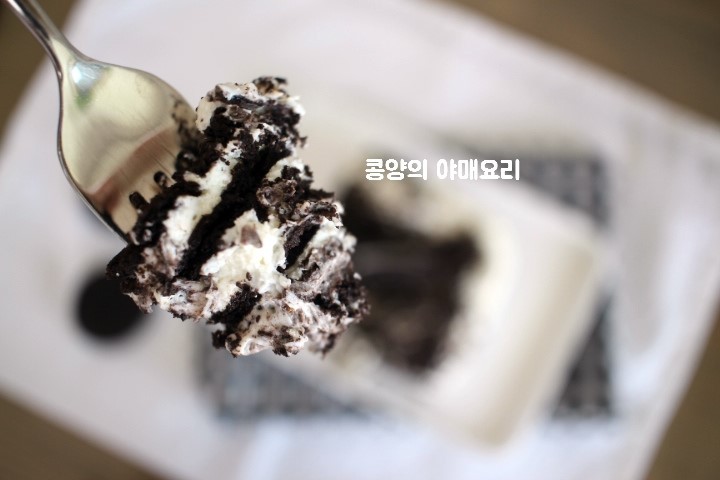 蛋糕食譜 甜點食譜 甜品食譜 A Twosome Place Oreo蛋糕 Oreo Ice Box蛋糕 免焗蛋糕 韓國食譜 韓國甜品 韓國甜點