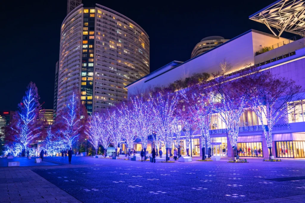 2024東京聖誕燈飾 - 涉谷青之洞窟藍色隧道