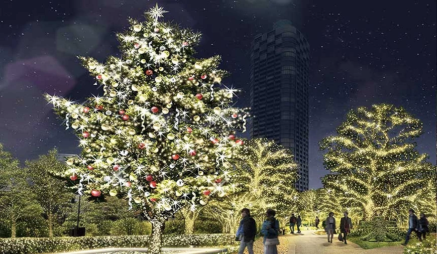 2024東京聖誕燈飾 - 六本木東京中城 Midtown Christmas 燈飾