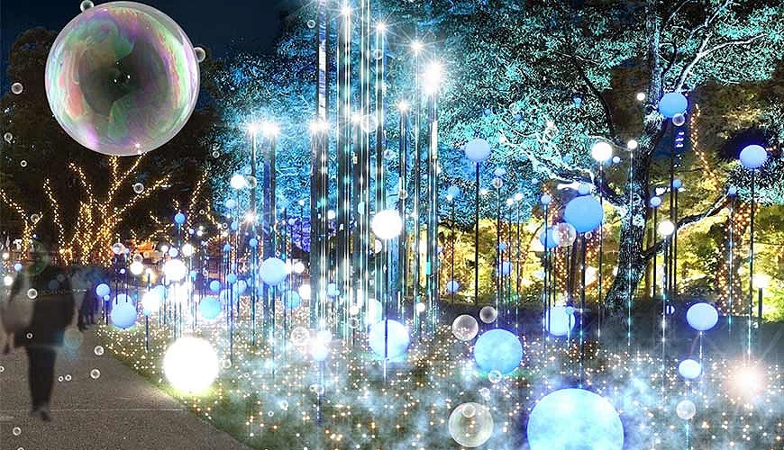 2024東京聖誕燈飾 - 六本木東京中城 Midtown Christmas 燈飾